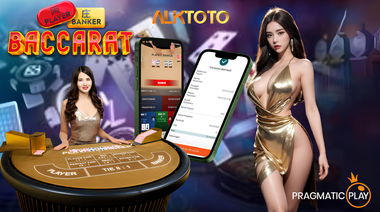 ALKTOTO WIN GAME CASINO PRAGMATIC PLAY - BACCARAT Rp. 19.400.000,-